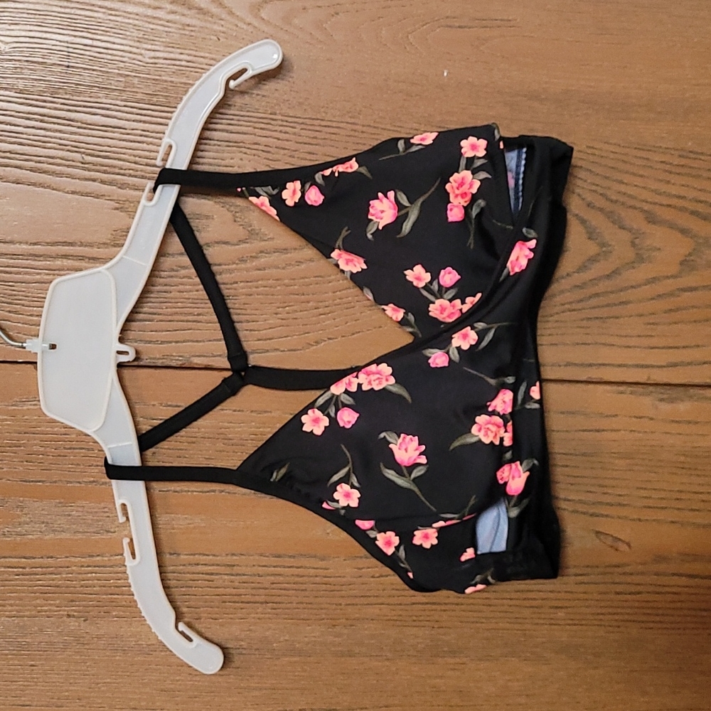 PINK gym to swim bodywrap top